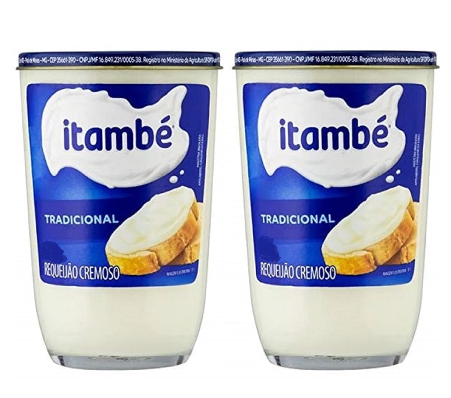 Amazon.com: Requeijão Itambé by Brazilian Corner | Itambe Cream Cheese Spread 7.05oz with Mozzarella Cheese | Requeijao Tradicional Cremoso com Queijo Mussarela 200g (400g [2 PACK])