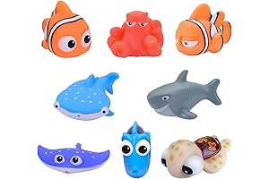 GeRRiT 8Pcs Finding Dory Nemo Birthday Party Supplies for Bath&Shower Birthday Gifts...