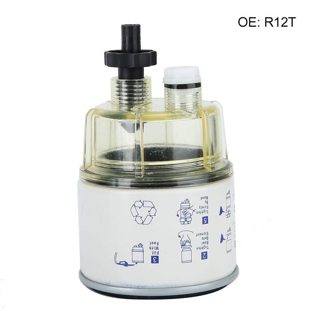 R12T Filtro separatore acqua carburante universale per barche