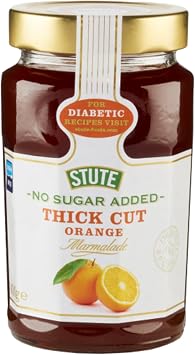 STUTE Diabetic Thick Cut Orange Marmalade 430g PACK OF 1