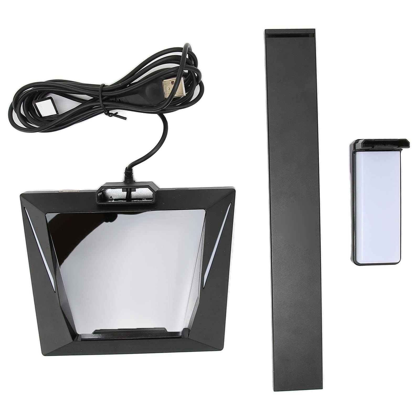 Cuifati Supporto per Cuffie RGB con Porte USB e Type C, per Gamer