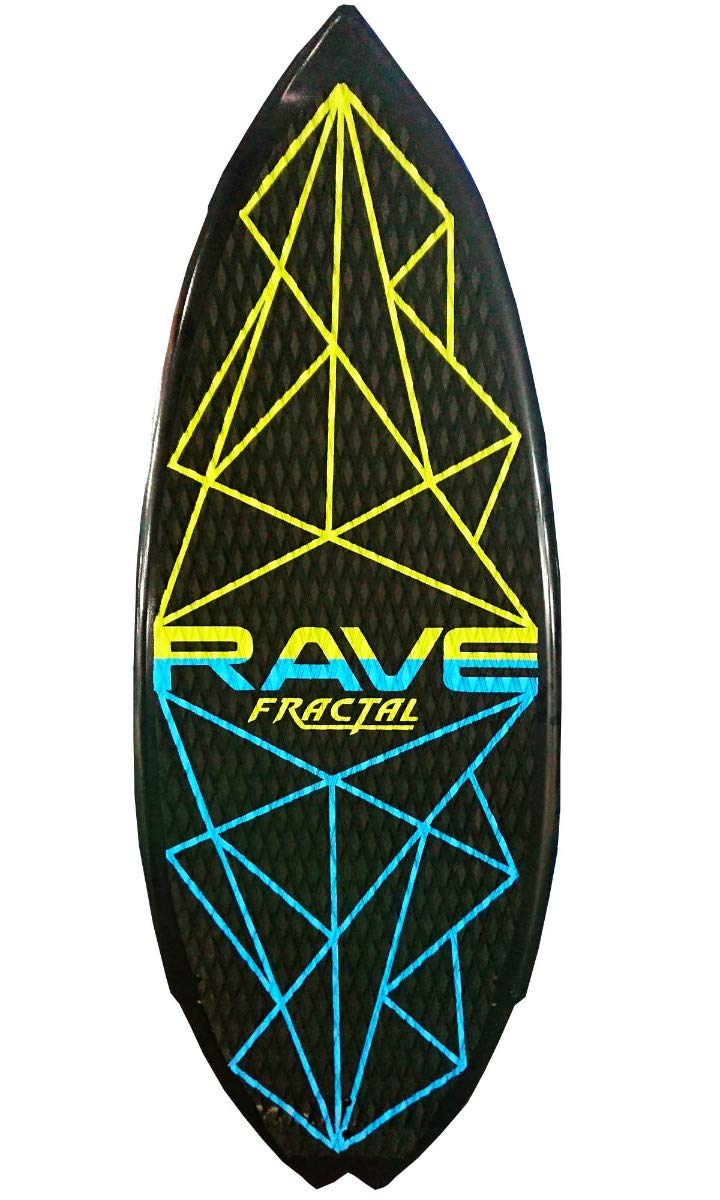 RAVE Sports Fractal Wake Surf Board, 59