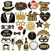 HOWAF Accesorios para Photocall de Nochevieja 2021, 28pcs Año Nuevo Photobooth Props...