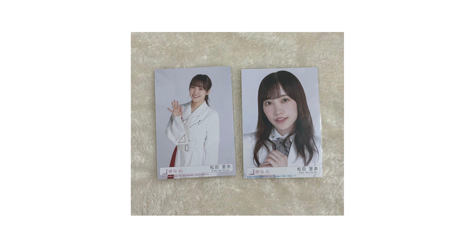 最終値下げ 櫻坂46 松田里奈 生写真 直筆サイン入り 東京ドーム CD予約特典 最終値下げ 櫻坂46 松田里奈 生写真 直筆サイン入り 東京ドーム