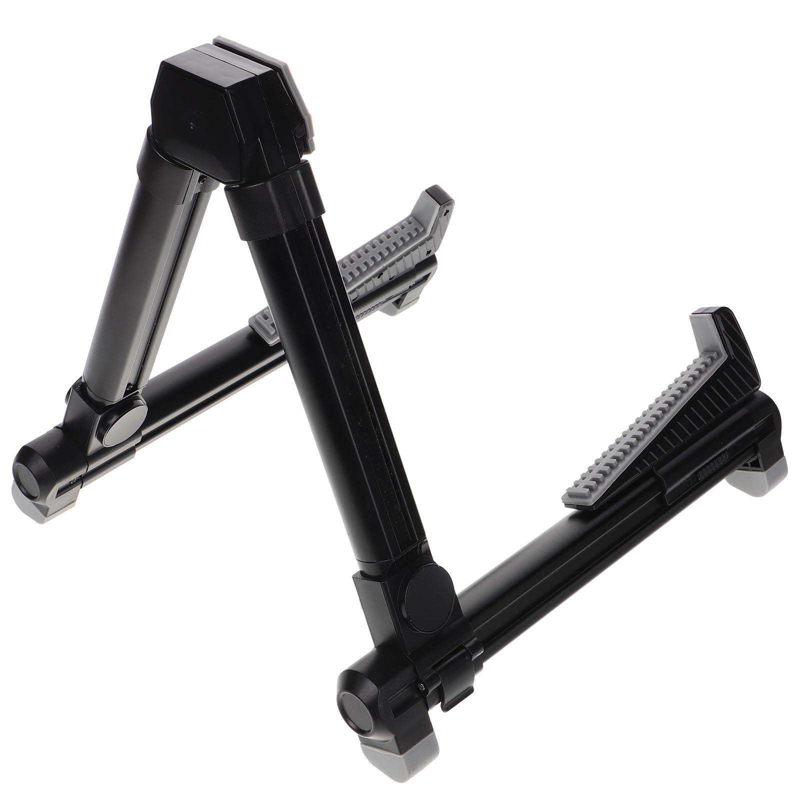 DECHOUS Supporto Pieghevole per Chitarra e Basso Multifunzionale, Base Stabile, Materiale Robusto, Adatto per Chitarra Acustica, Elettrica e Ukulele, Facile da Trasportare e Installare