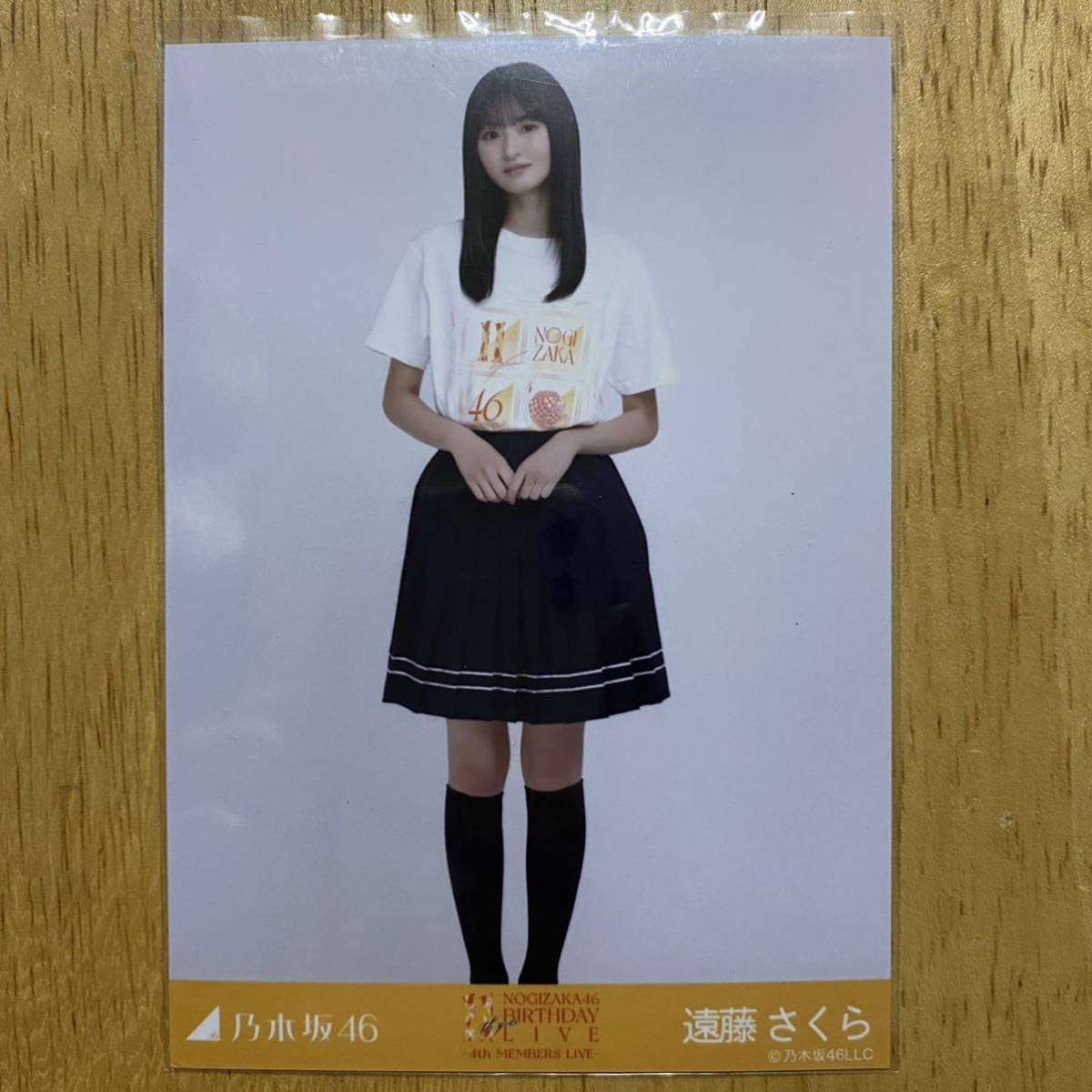 乃木坂46 生写真 ライブT Amazon.co.jp: 乃木坂46 遠藤さくら 11thBDライブ 4期Tシャツ 生