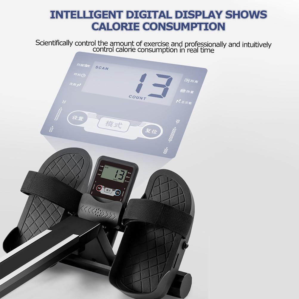 Vogatore Magnetico Dskeuzeew | 16 Livelli Resistenza | Display LCD | Pieghevole - Foto 5