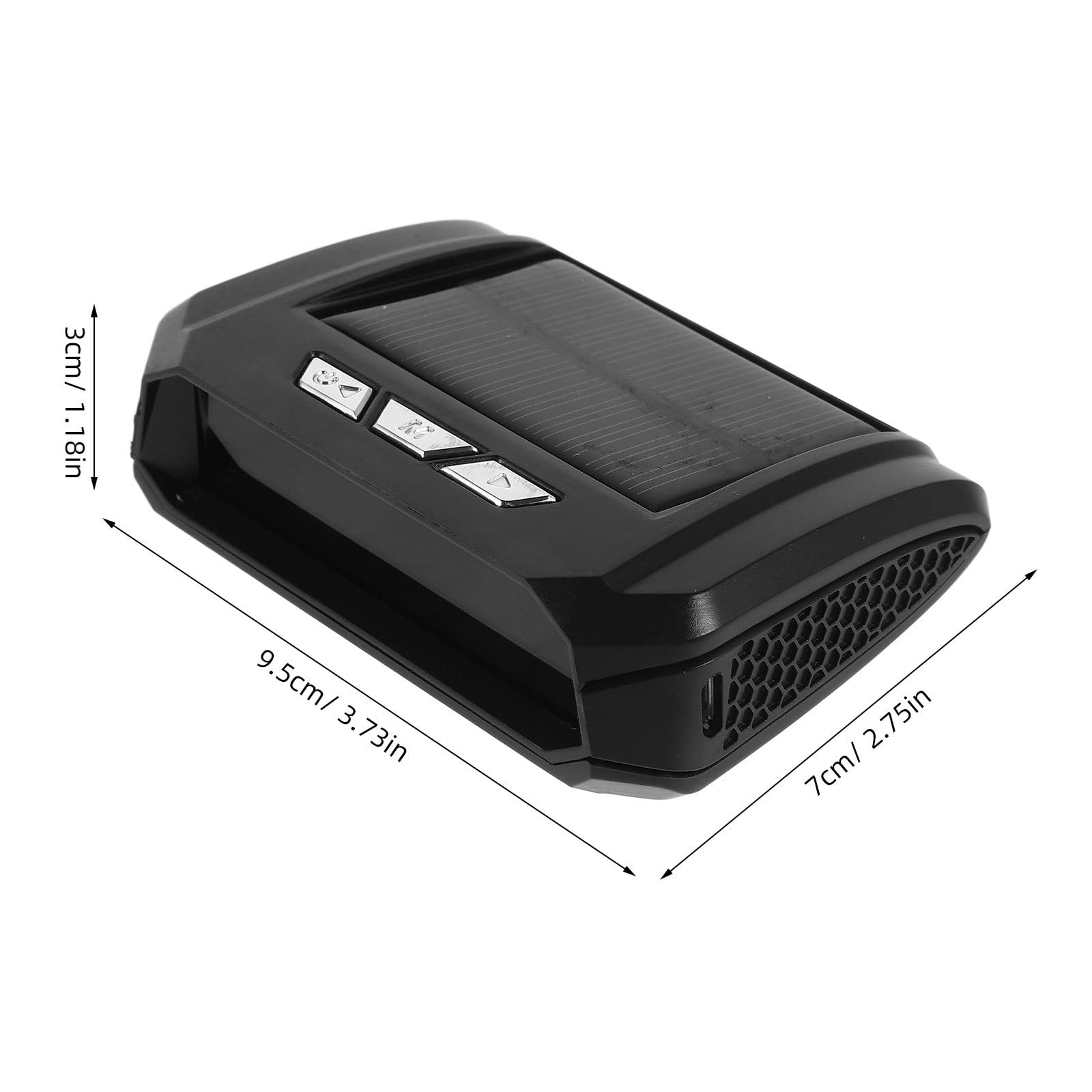 Reloj de Salpicadero para Coche con Energía Solar y Pantalla Digital