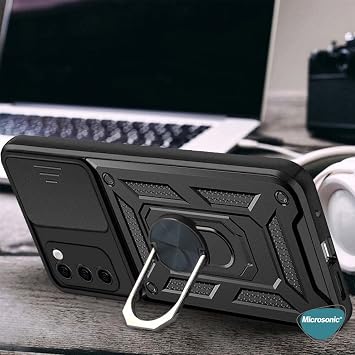Microsonic Samsung Galaxy Note 20 Ultra için Kılıf Impact Resistant Siyah [Galaxy Note 20 Ultra ile Uyumlu Kılıf - Siyah]