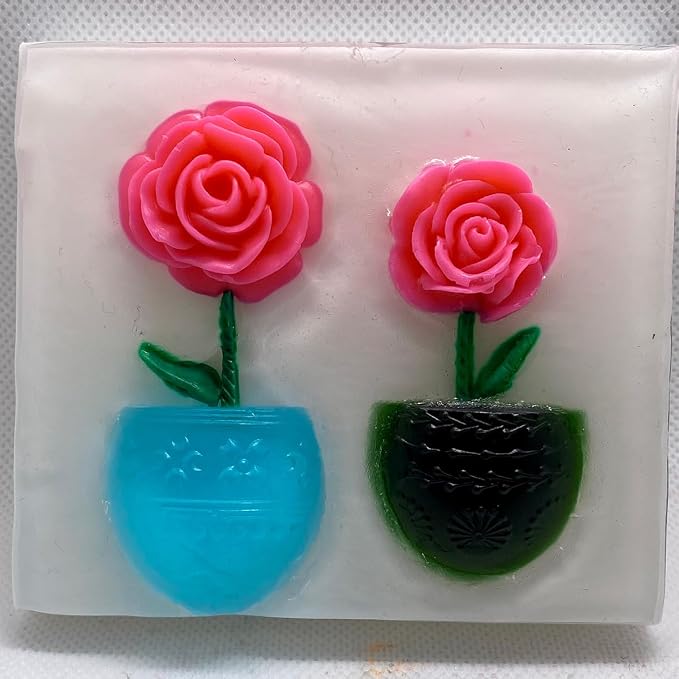Molde de Silicona Katy Sue 4 en 1 Rosas para Decorar Pasteles y Manualidades miniatura 6