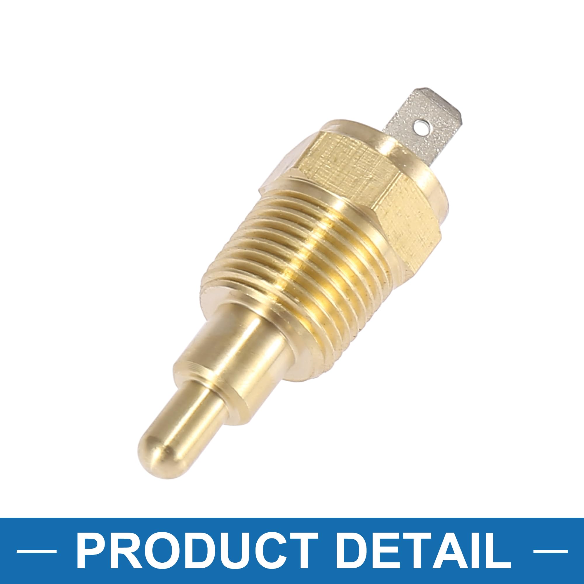 Sensore di temperatura universale 3/8" NPT 210°F ON 195°F OFF per ventola di raffreddamento motore radiatore automobile