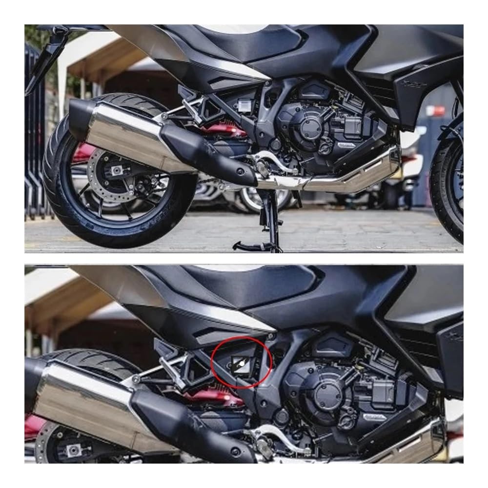 Moto Coperchio Serbatoio Fluido Freno Per NT1100 NT 1100 2022 NT1100 DCT 2023CNC Accessori Moto Freno Posteriore Serbatoio Fluido Copertura Protezione Tazza Di Olio Di Protezione