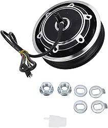 Motor de cubo da scooter elétrica 48V 1000W elétrico de bicicleta sem escova Motor do freio de disco para o pneu externo de 10 polegadas