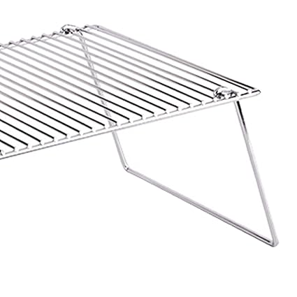 SAZ DEKOR Folding Campfire Grill Multipurpose Camping Grill for Picnics Hiking Fishing