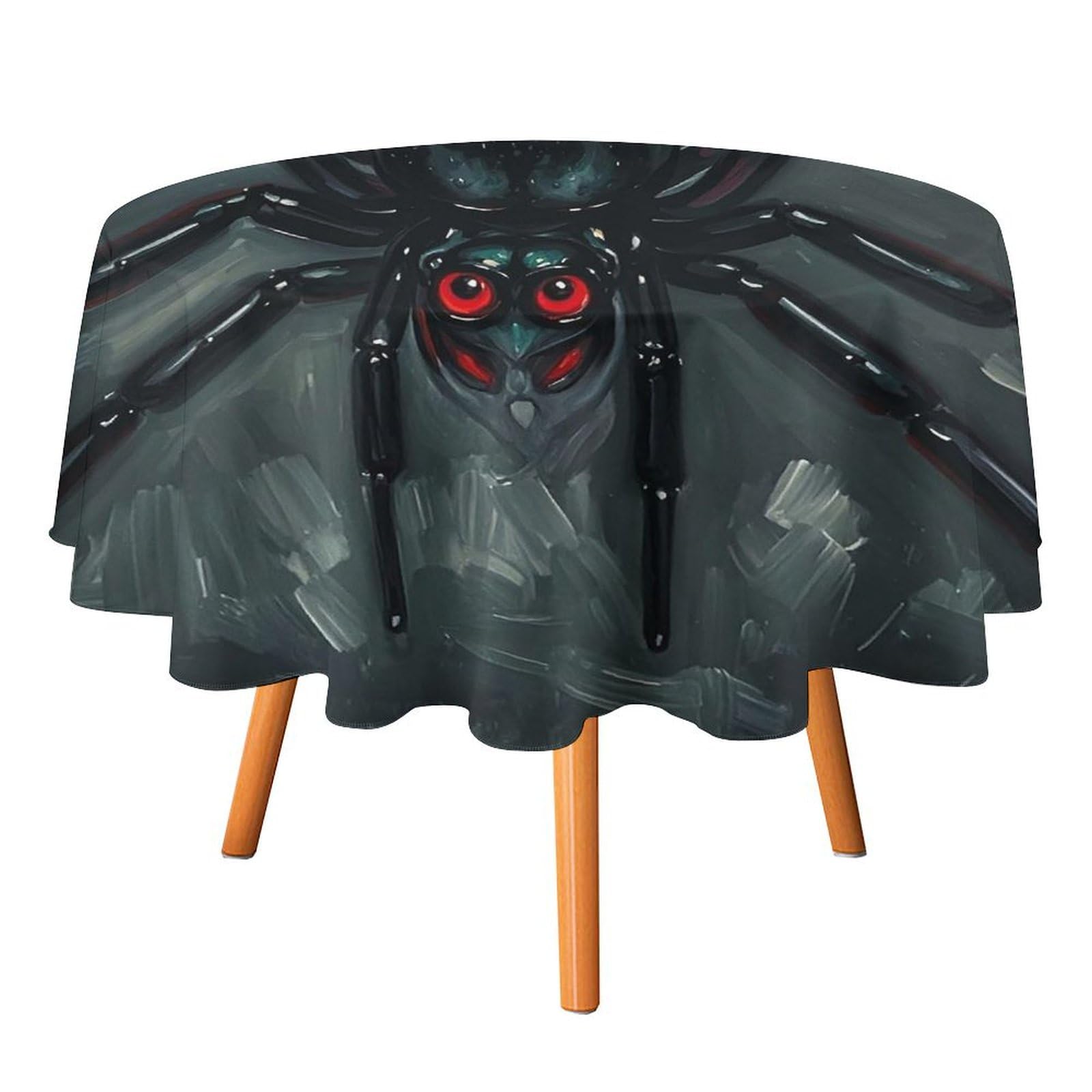 Nappe ronde de pique-nique motif araignée pour vos déjeuners de jardin en été