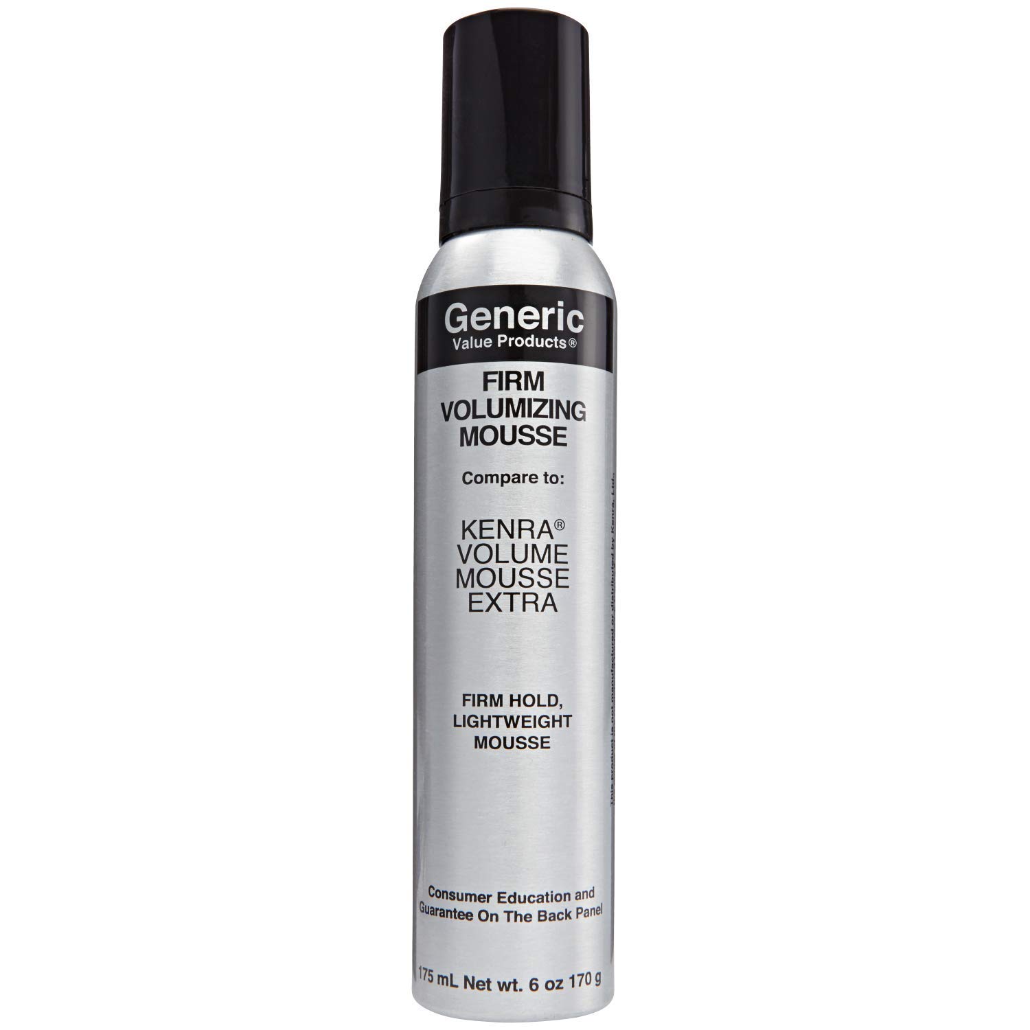 Generic Value Products Firm Volumizing Mousse Compare to Extra Volumizing Mousse Spray