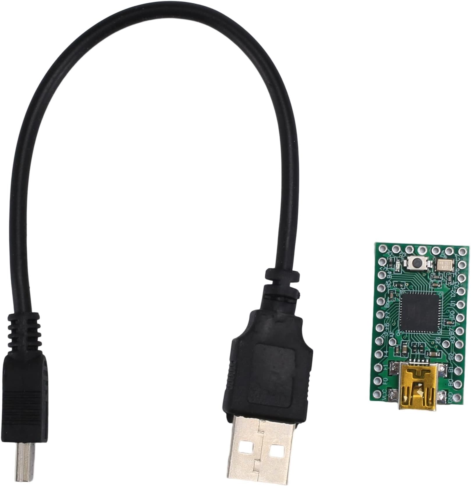 - Teensy 2.0 USB AVR Development Board with Data Cable for 32U4 Expansion Board
