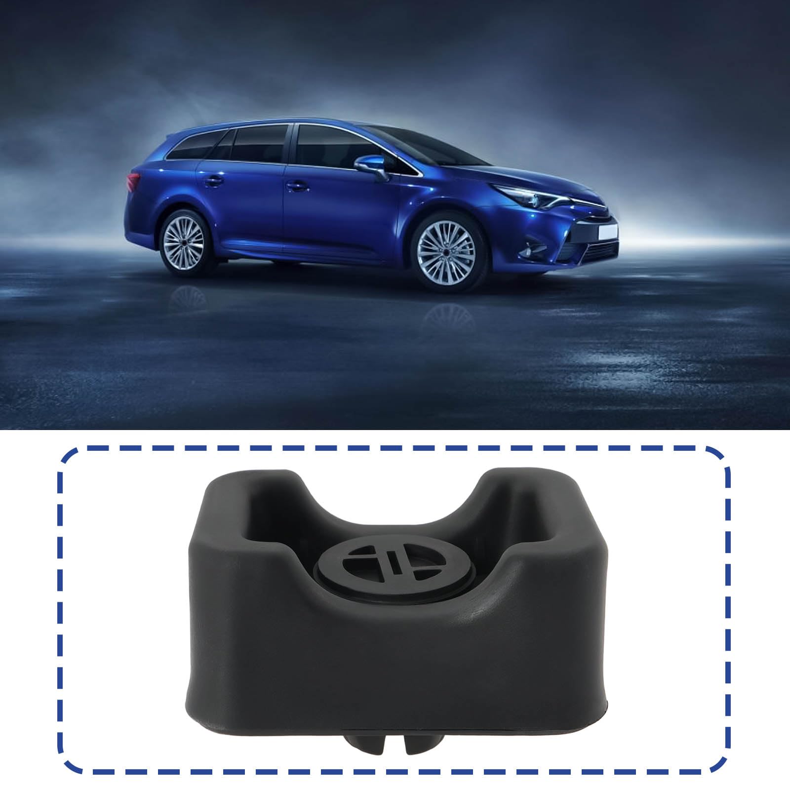 1Pc Supporto Per Cric Per Auto Cric Pad Supporto Per Carrozzeria Cuscinetto Di Sollevamento Parte Di Ricambio 0005833403 Compatibile Con Mercedes-Benz W177 W247