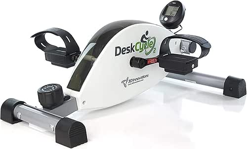 DeskCycle Under Desk Bike Pedal Exerciser - Stationary Bikes for