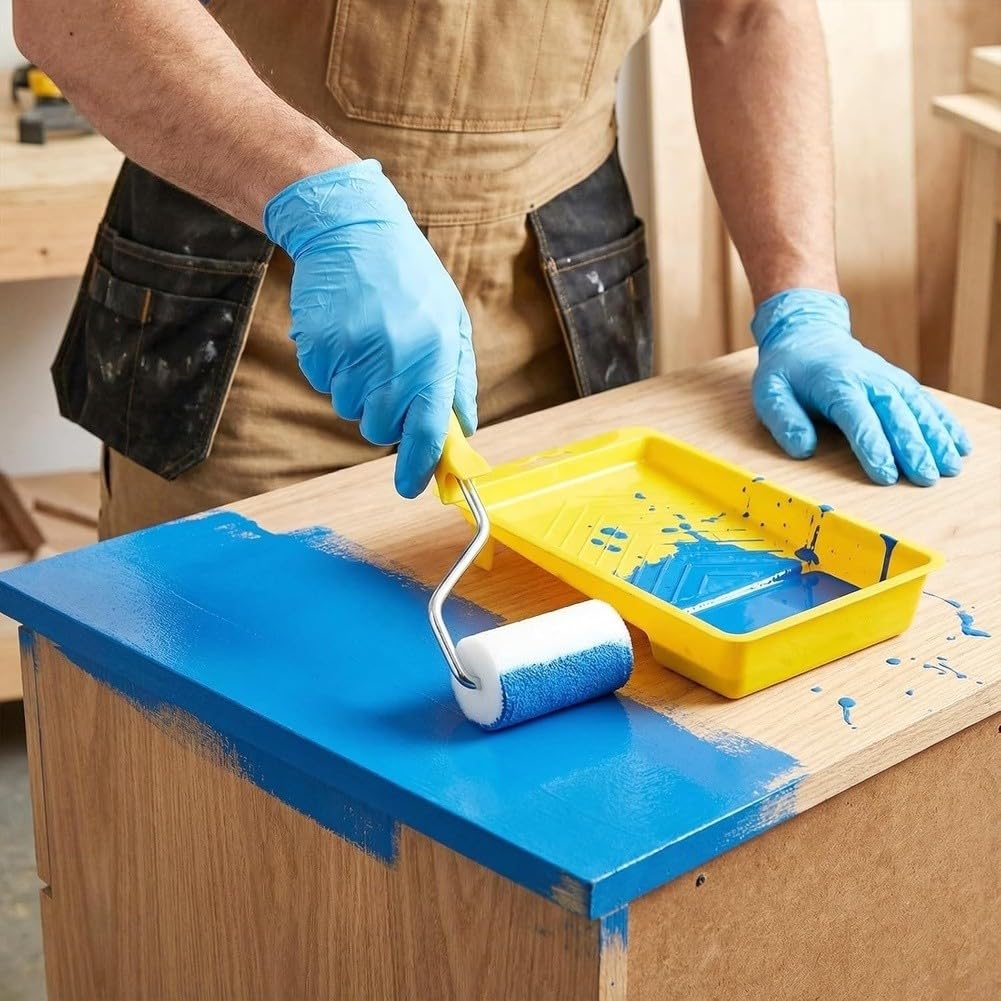 Set di 21 pennelli da pittura, kit completo di strumenti di finitura, mobili per armadietti, decorazioni per la casa e la pittura professionale