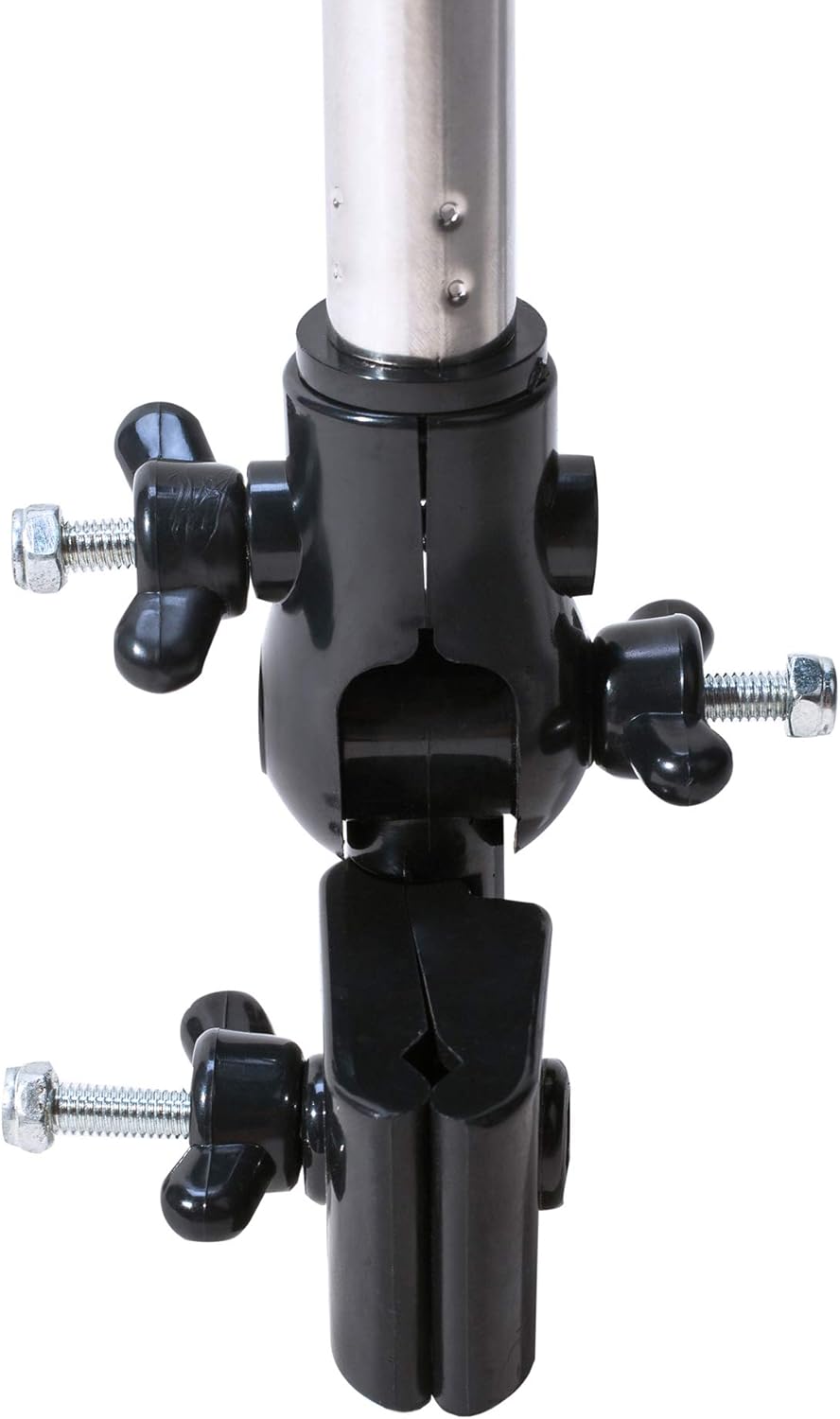 Wearable Hands-Free Umbrella Strap Vest Sun Rain Blocker Fishing Outdoor Use Running Jogging Portable Compact Shade and Avoid Hot Afternoons Outside and UV Sunburn | Red - UMBRELLA NOT INCLUDED