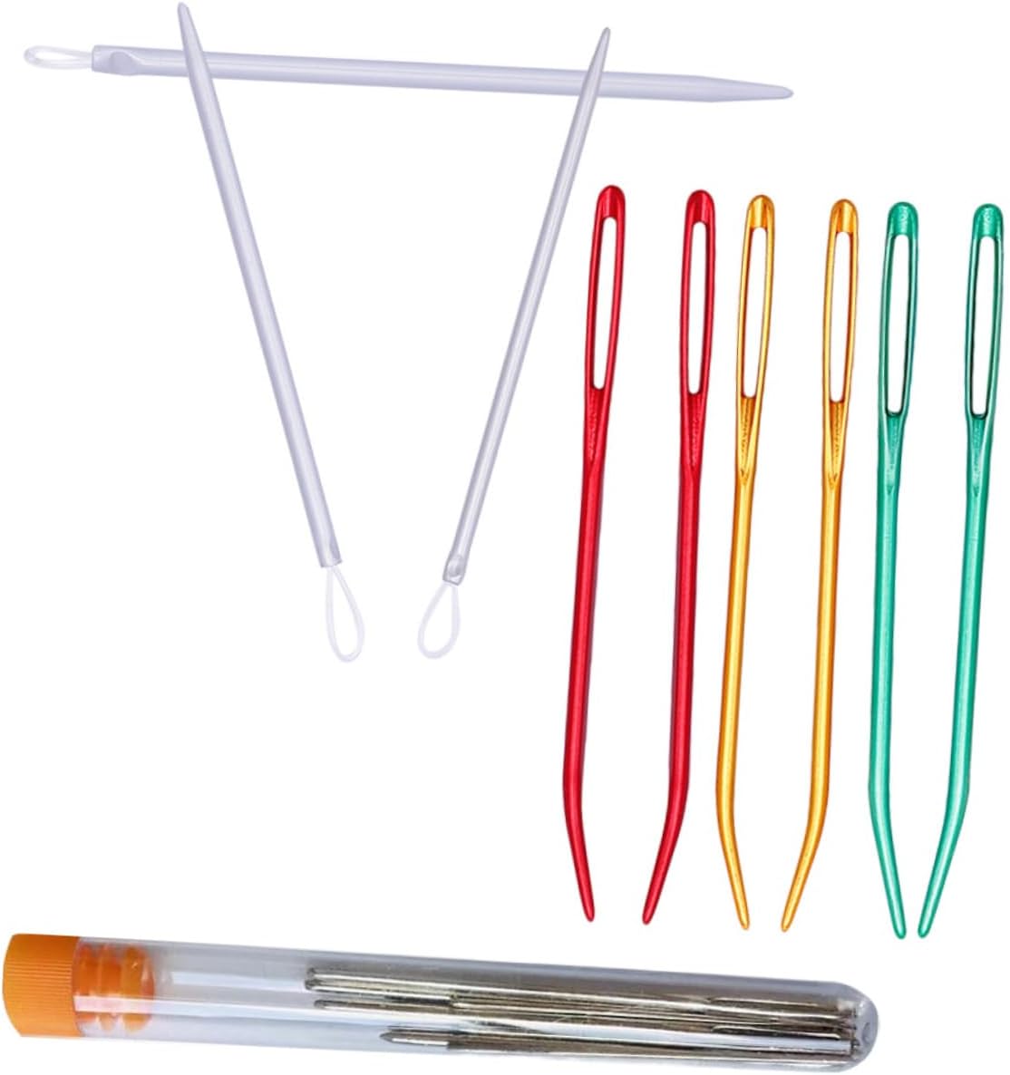 Lurrose 3sets Yarn Needles Kit Hand Sewing Needles for Knitting Sweater and Crafting Projects for Girls and Creative Sewing
