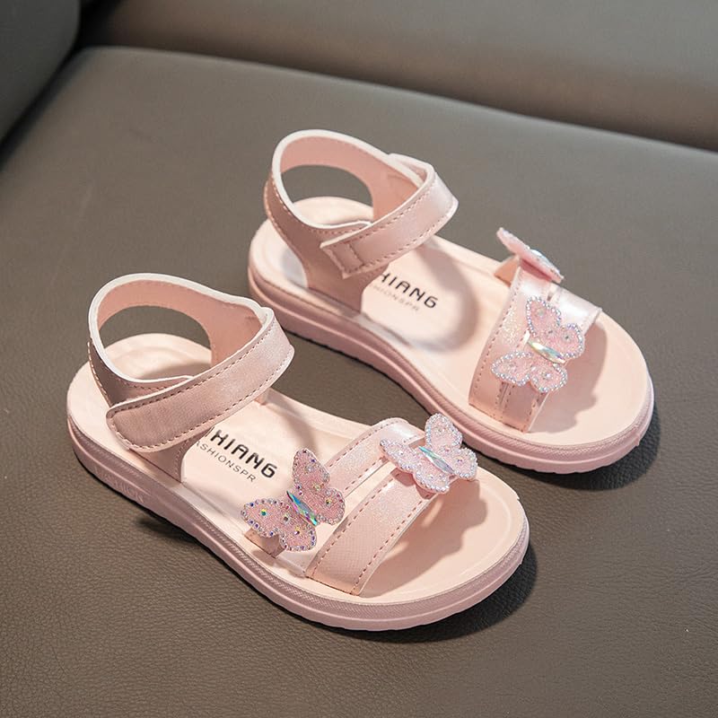 Girls Sandals Open Toe Summer Outdoor Sandals Little Girls Dress Party Shoes Cross Strappy3