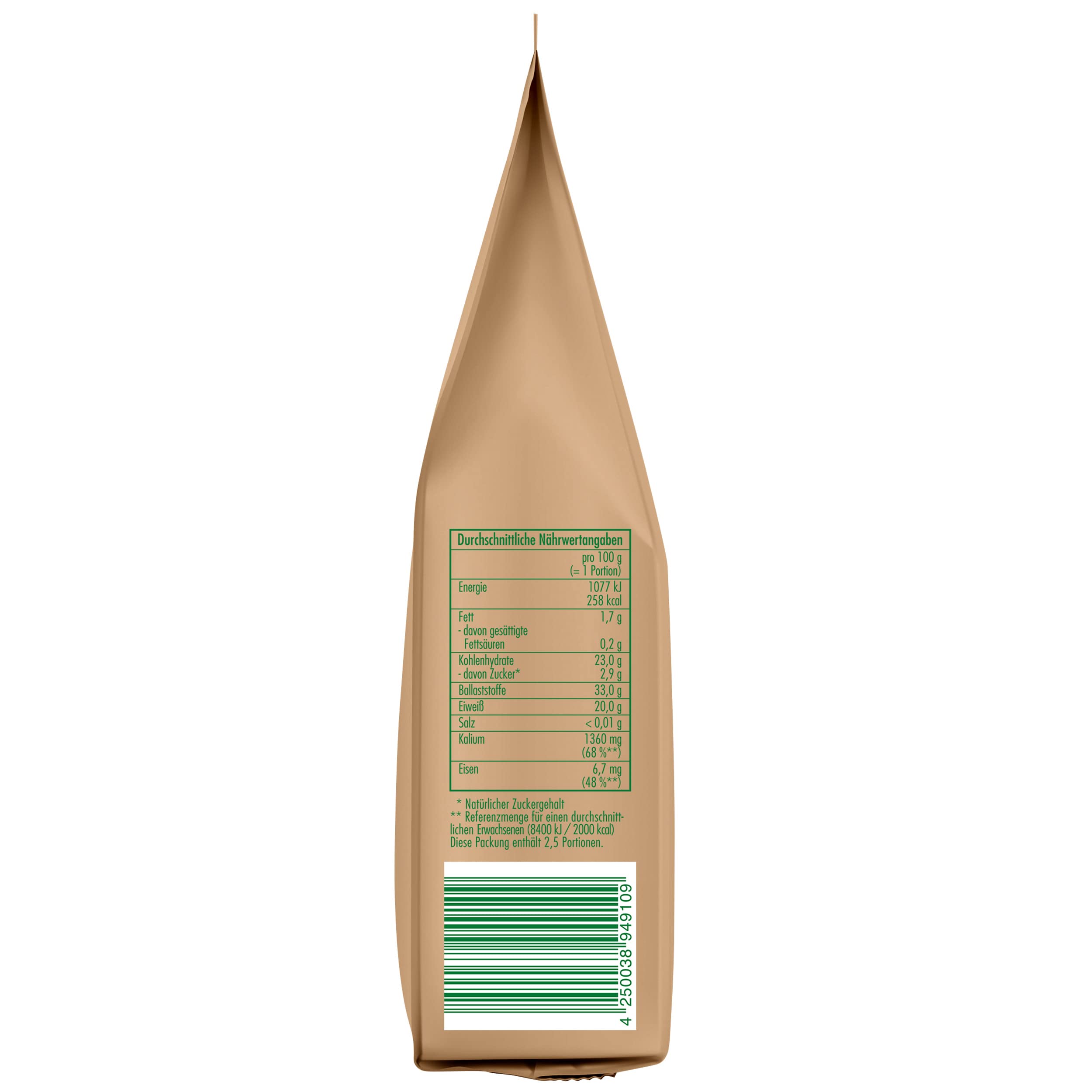 8x CLASEN BIO Demeter Flageolet Bohnen, getrocknet - 250 g