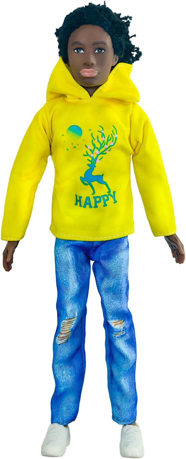 Stylish Fashions Girls Doll Toys, The Ultimate Fashionista Doll for Trendy Kids, 11.5 Inch Fashion Doll (F Edition)