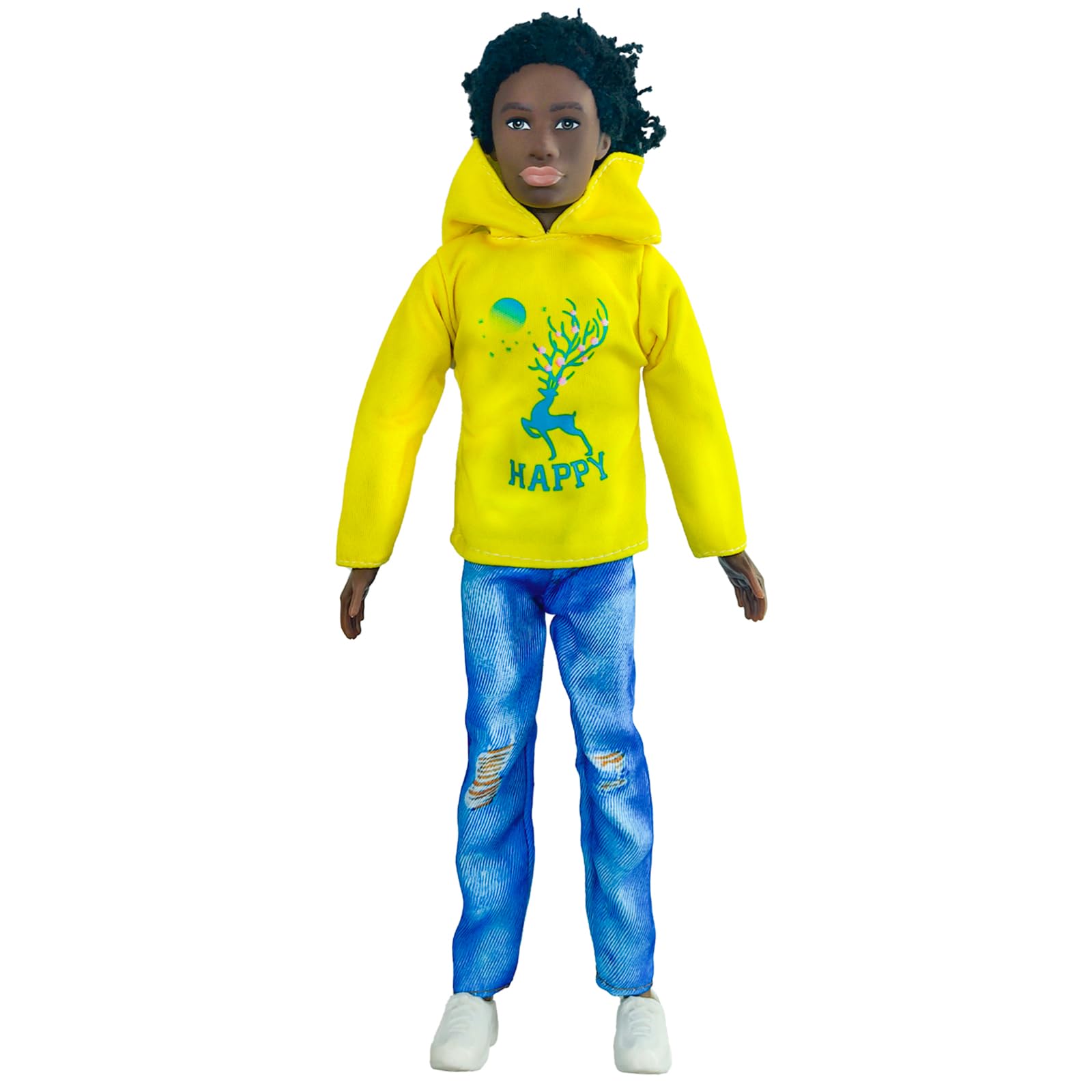 Stylish Fashions Girls Doll Toys, The Ultimate Fashionista Doll for Trendy Kids, 11.5 Inch Fashion Doll (F Edition)