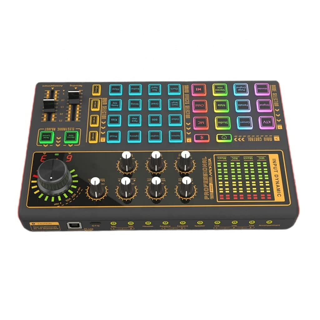 Attrezzatura per Mixer Telefono Cellulare Computer Generale Scheda Audio Esterna Multifunzione USB Superiore Tipo