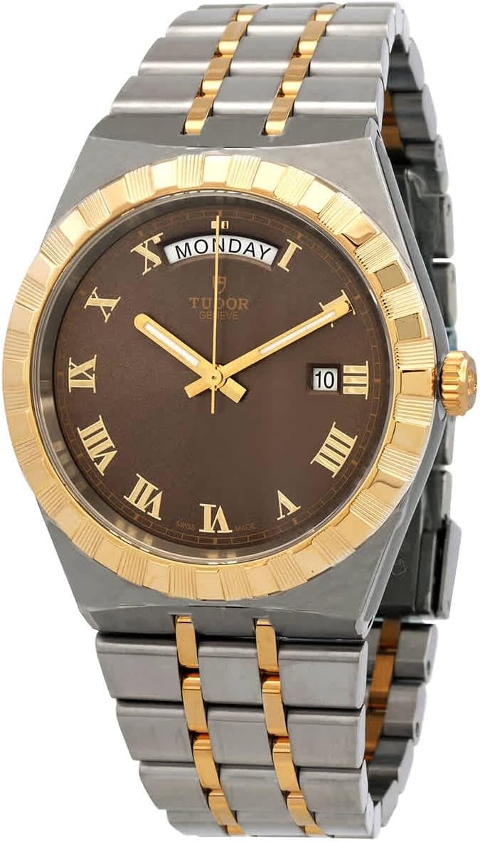 Tudor Royal Automatic Chocolate Brown Dial Two-Tone Men’s