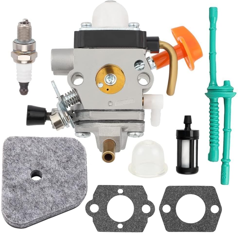 FS90R Carburetor for Stihl FS90 FS87 FC95 FS100 FS110 HL100 HL90 KM90R String Hedge Trimmer Weedeater FS110RX Weed Eater Engine Replace 4180 120 0611 C1Q-S174