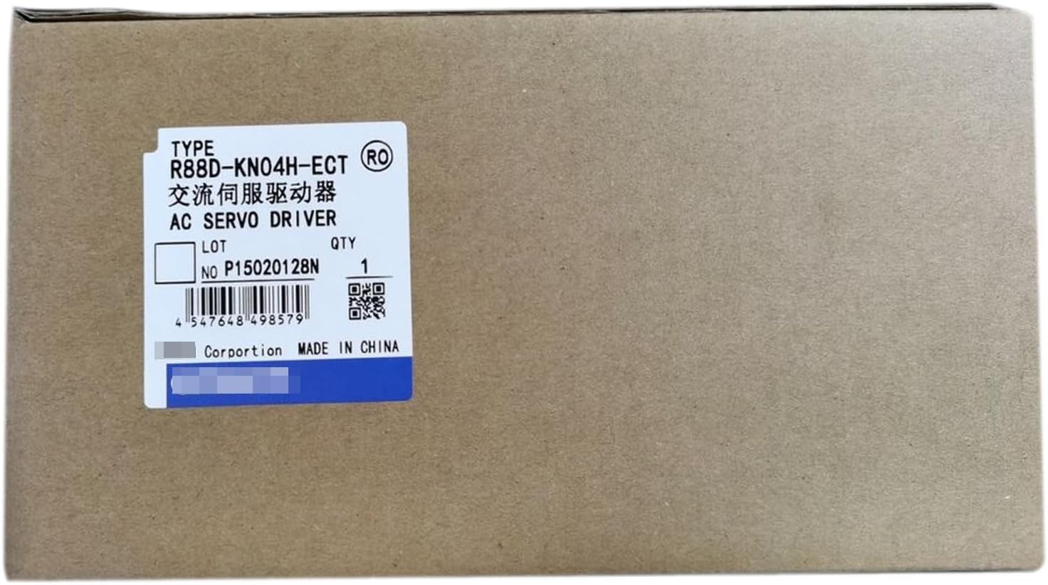 QEFHSVVZE R88D-KN04H-ECT Servo Driver R88DKN04HECT Sealed in Box 1 Year Warranty
