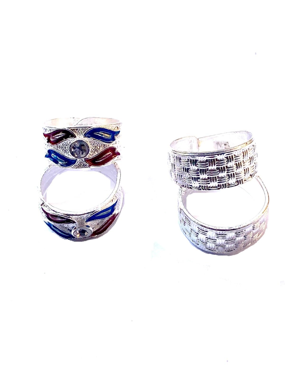 RISYANKA JEWELS Women Stylish alloy toe ring ATR27-picture-34