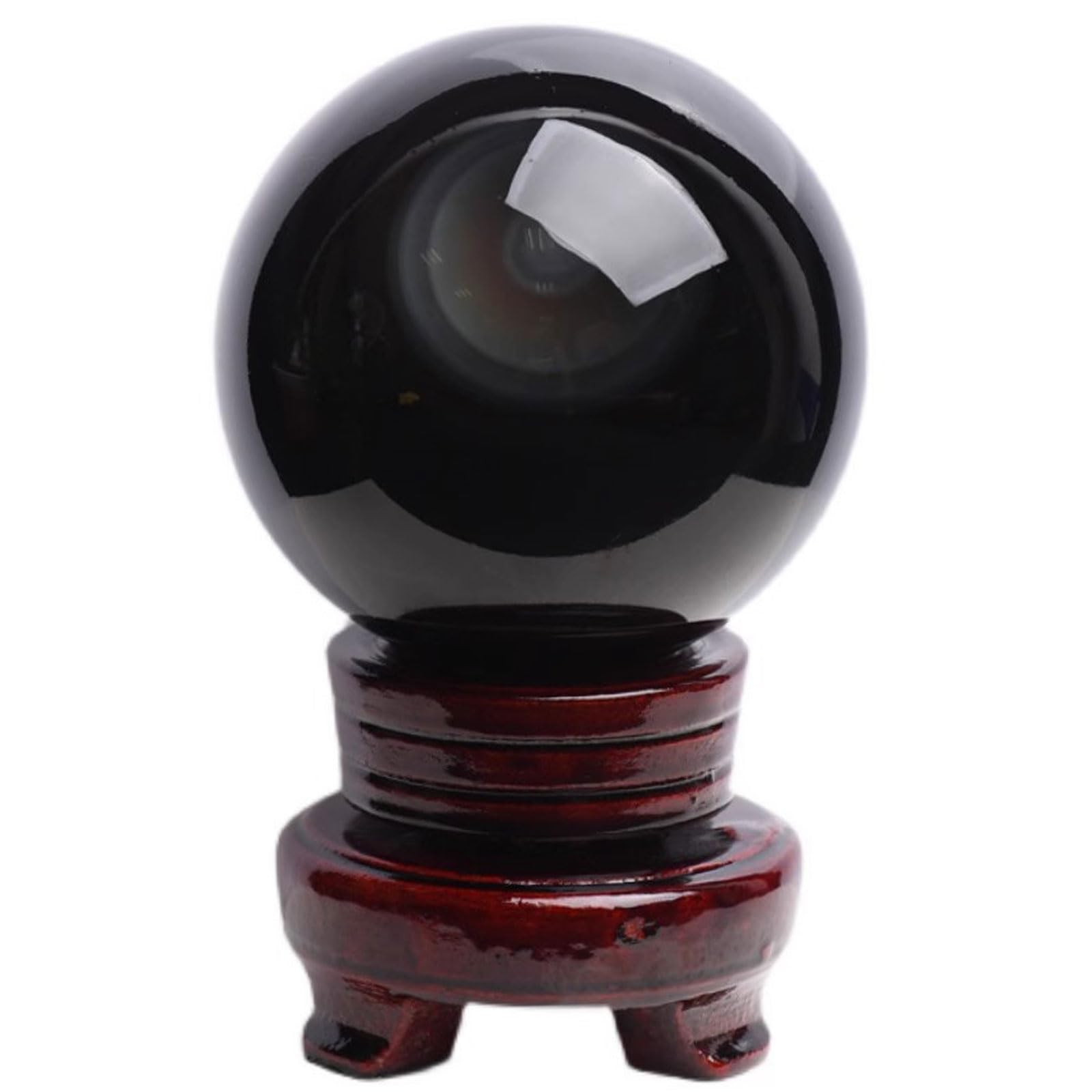 Colorful Sheen Obsidian Crystal Sphere Quartz Crystals Ball with(70mm)
