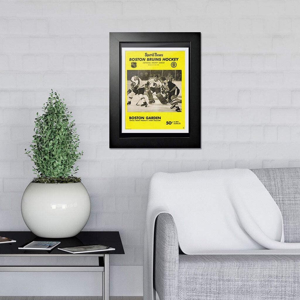 Boston Bruins Program Cover - Sport News Boston vs. Philadelphia