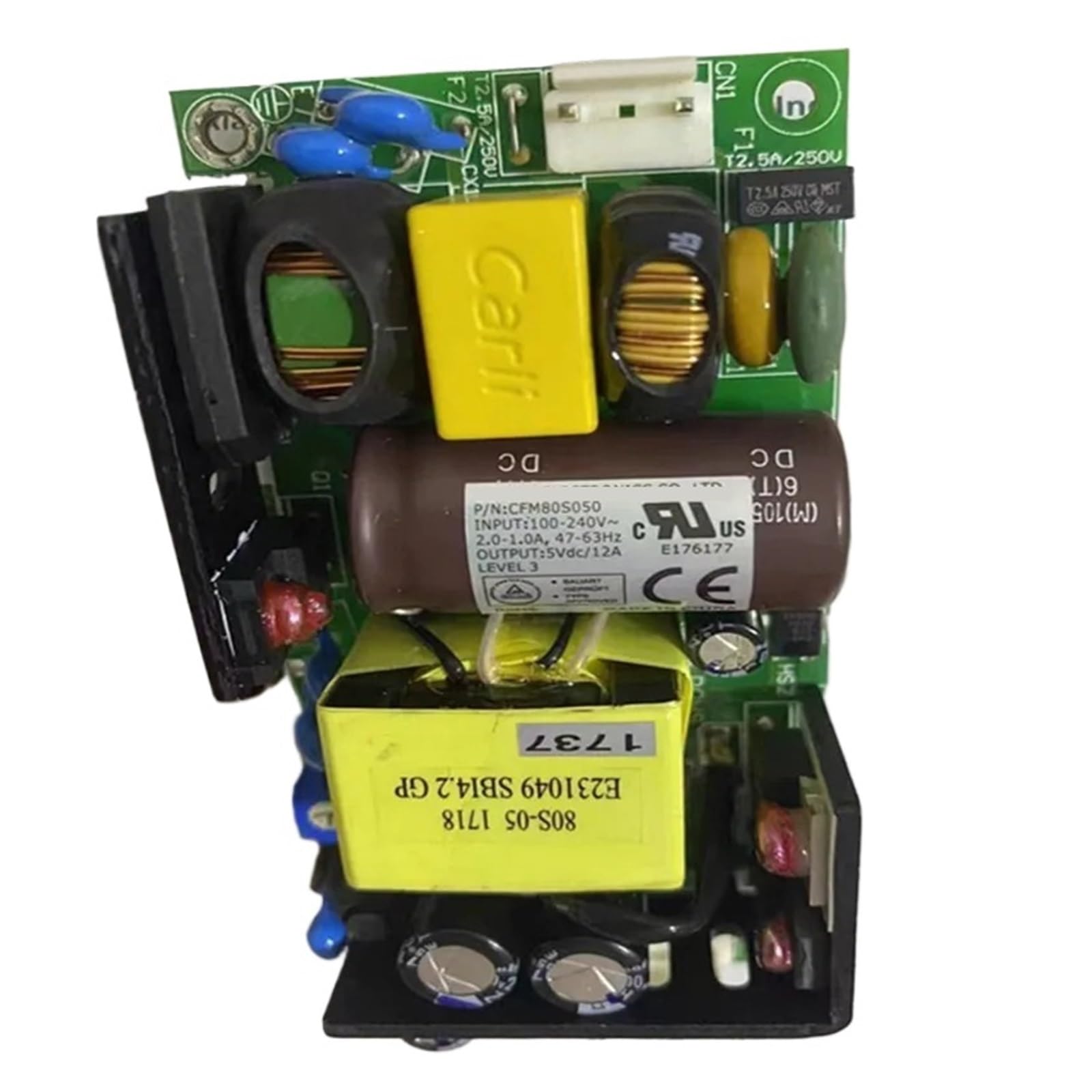 CJKXPZMH Power Supply 5V12A 80W CFM80S050 5V3A 12V2A -12V0.3A 42.6W CFM40T-02(CFM80S050)