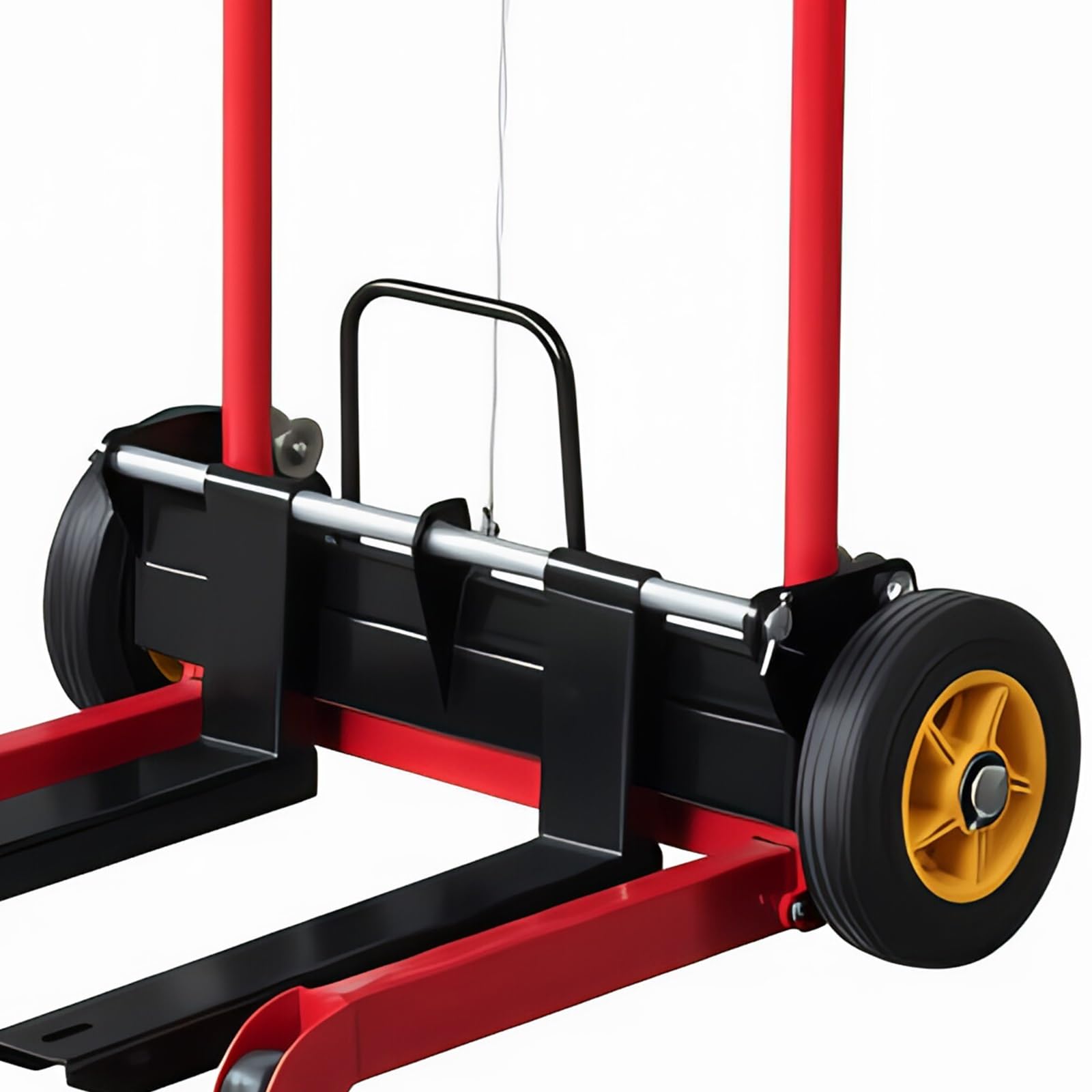 Transpallet Carrello elevatore pieghevole con impilatore a manovella da 200 kg for caricamento in magazzino Materiale industriale