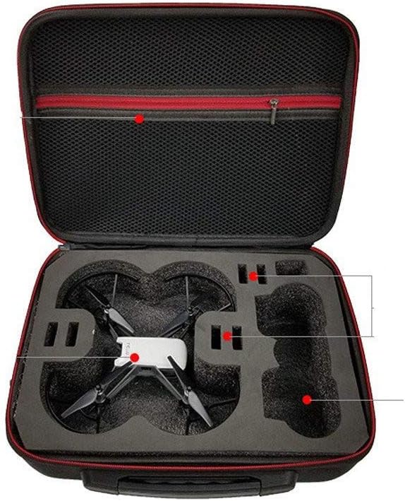 Protective Shoulder Bag Storage Drone Case Compatible for DJI Tello Drone, Remote Controller and Extra Accessories