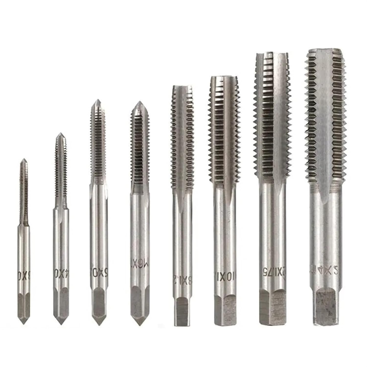 1Pcs Right Hand Screw Tap Drill Bit M3 M4 M5 M6 M7 M8 M10 M12 M14 Thread Tool for Metal HSS Metric Tap Hand Hands(M10x1.5)