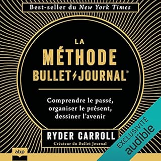 Page de couverture de La M&eacute;thode Bullet Journal