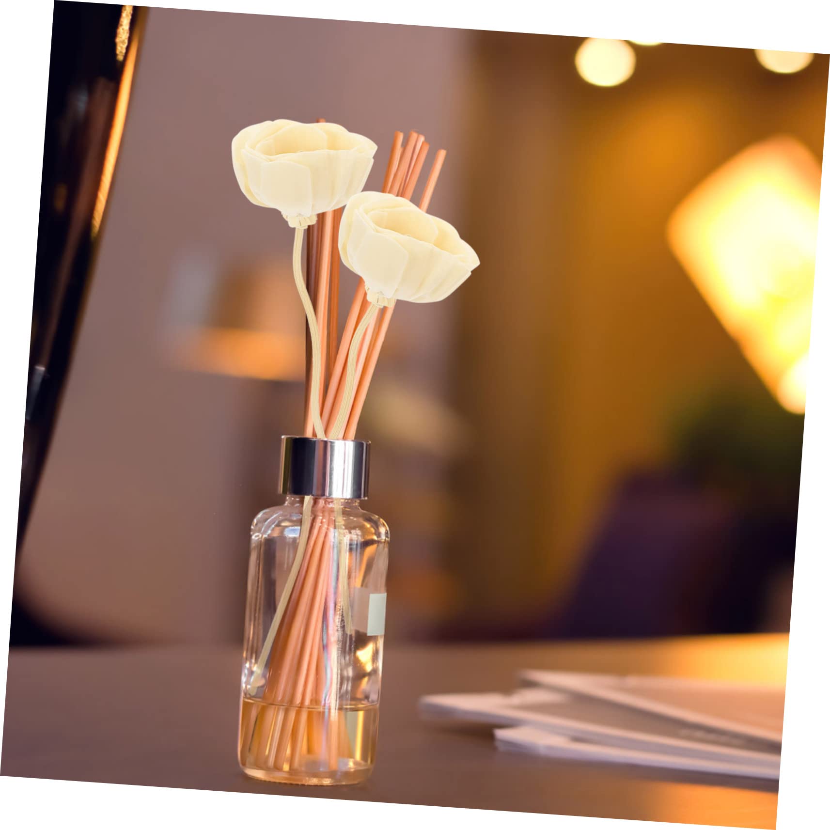 Garneck 40pezzi Bastoni Diffusori Per Aromi Accessori Per Diffusore Di Essenziale Per Casa e Ufficio Decorativi e Regolabili Per Atmosfere Profumate Ambienti Vari