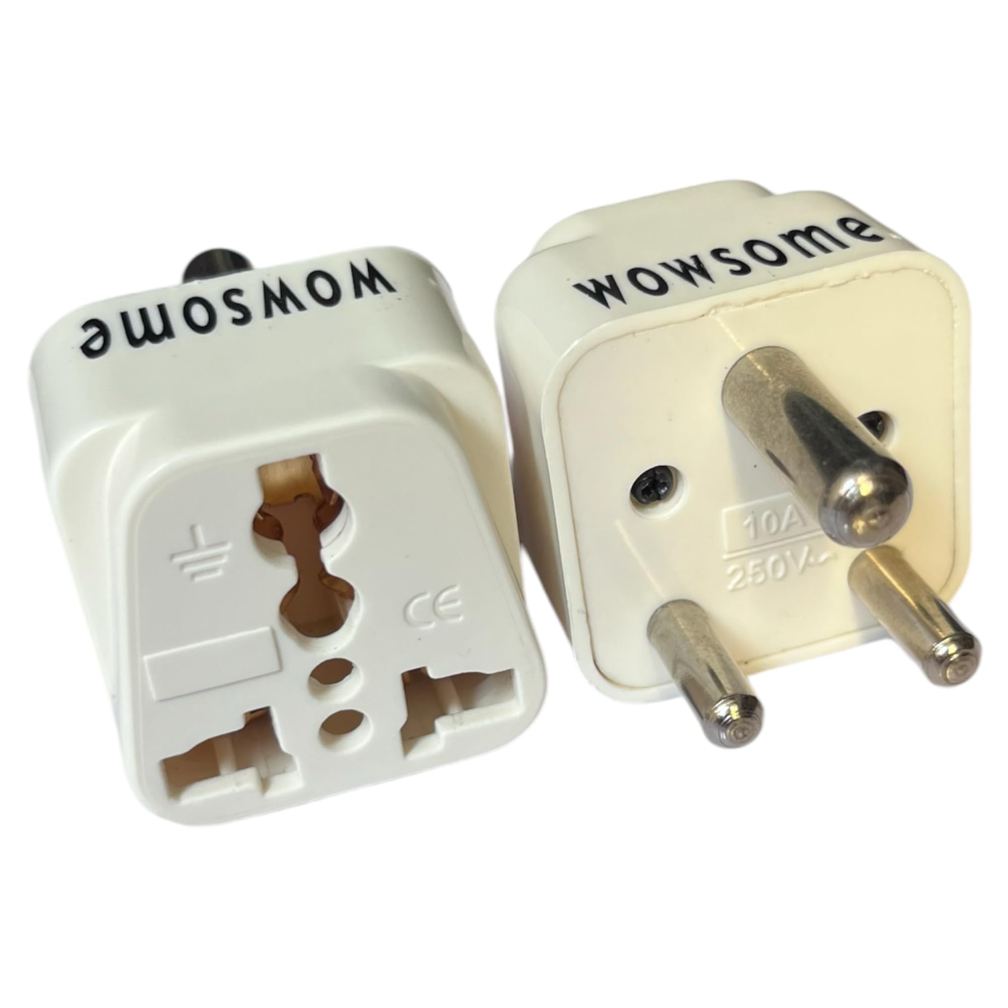 See full amazon price history chart for WOWSOME Universal Conversion Plug 3 Pin Socket Worldwide Adaptor UK/US/EU/AU to Indian 3 Pin Power Plug/Converter (2pcs) WOWSOME Universal Conversion Plug 3 Pin Socket Worldwide Adaptor UK/US/EU/AU to Indian 3 Pin Power Plug/Converter (2pcs) (B07VNS1Z9Q) Amazon Price History, Amazon Price Tracker