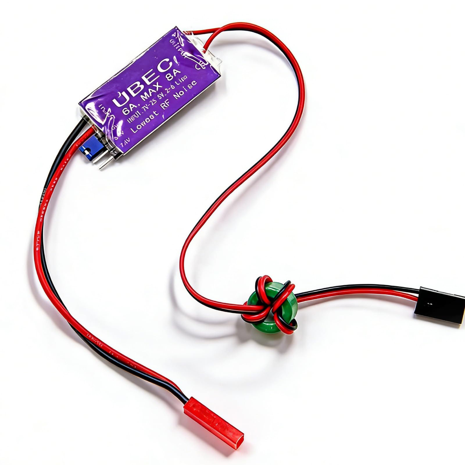 UBEC Alimentatore di Commutazione, 6A UBEC Regolatore di Tensione, 5V 6V 7,4V 6A Max 8A Uscita 7V-25,5V Ingresso UBEC Modulo Servo Interruttore di Alimentazione per RC Helicopter