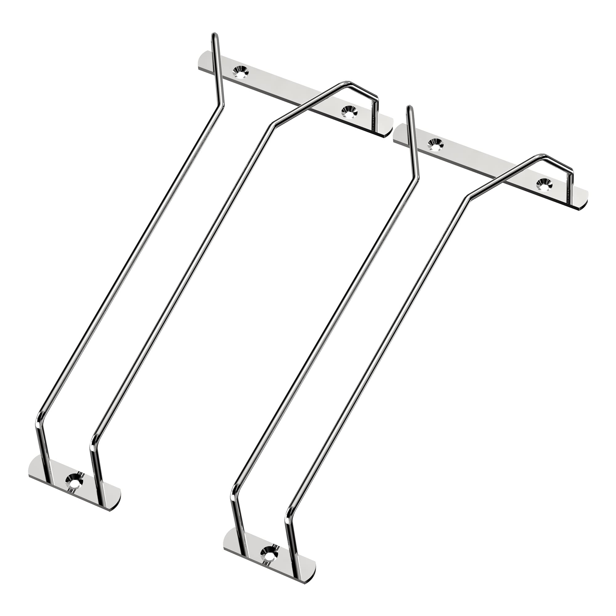 Buy Wine Glass Rack, 2 Pack 10.6" Stemware Rack, Wine Glass Holder