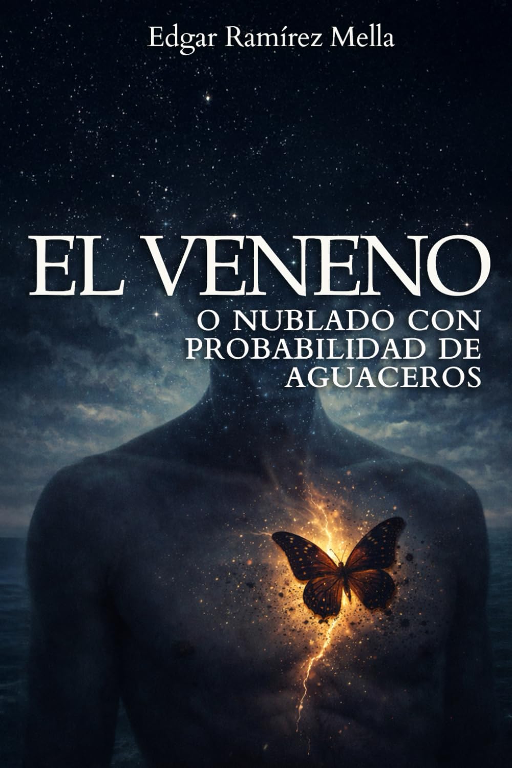 El veneno o nublado con probabilidad de aguaceros