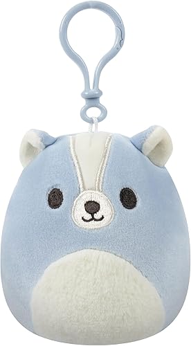 Miniatura 7 de Squishmallows Peluche con clip original de 3.5 pulgadas, paquete de 5 unidades, peluche oficial ultrasuave de Jazwares