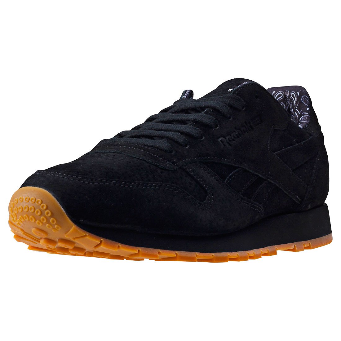 Reebok Men's Cl Leather Grey Fashion Sneaker