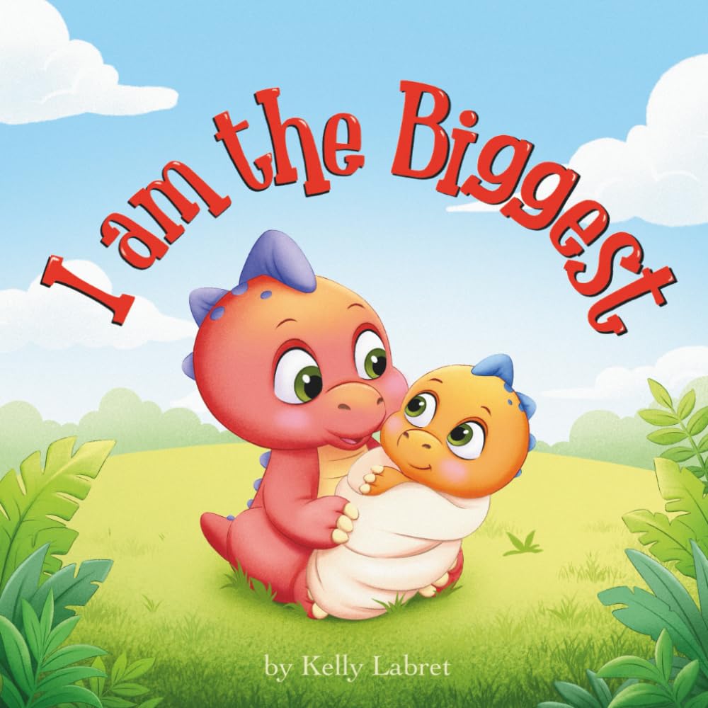 I Am the Biggest: How to Be a Big Sister or Brother Book for Toddlers 3-4-5-Year-Olds | A Gift for a Big Sister or Brother | Fun Dinosaur Story (How to Be a Big Brother or Sister)